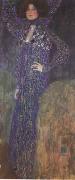 Gustav Klimt Portrait of Emilie Floge (mk20) Germany oil painting artist